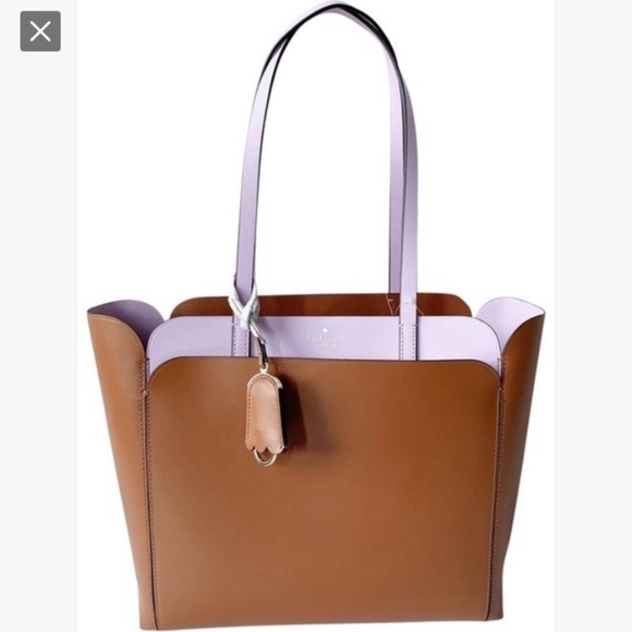 kate spade Handbags - *SALE*Kate Spade Magnolia Street Gingerbread and Lavender Tote
